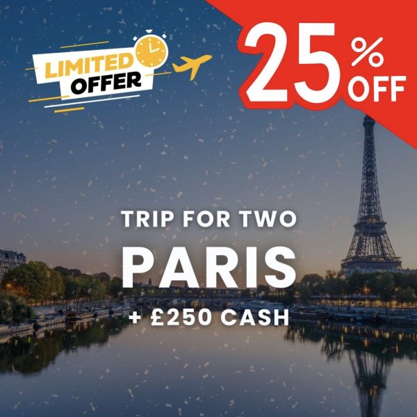 Win a Romantic 2-Night Break in Paris for Two!