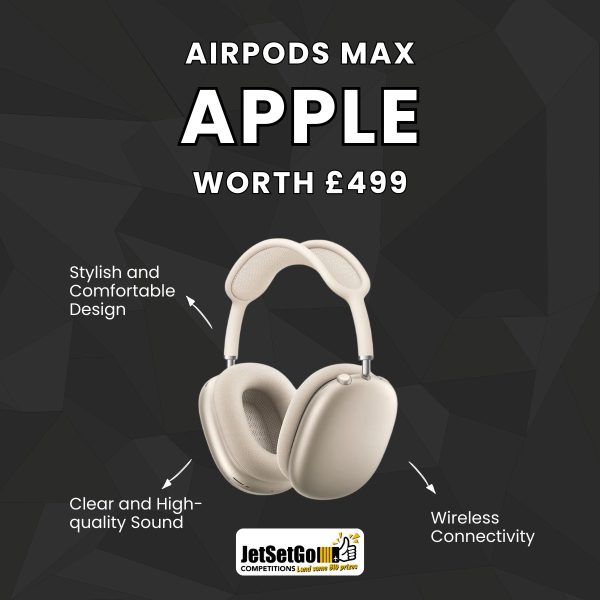 Win a Pair of Apple AirPods Max for Just 53p!